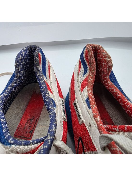 Brooks Green Silence Union Jack Mens Size 11 Athletic Shoes Casual Running main image 9